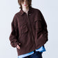 LAYERED ZIP SHIRT JACKET