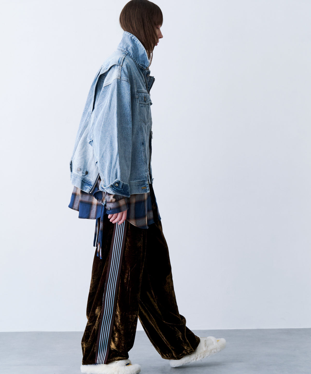 VELVET LINE PANTS