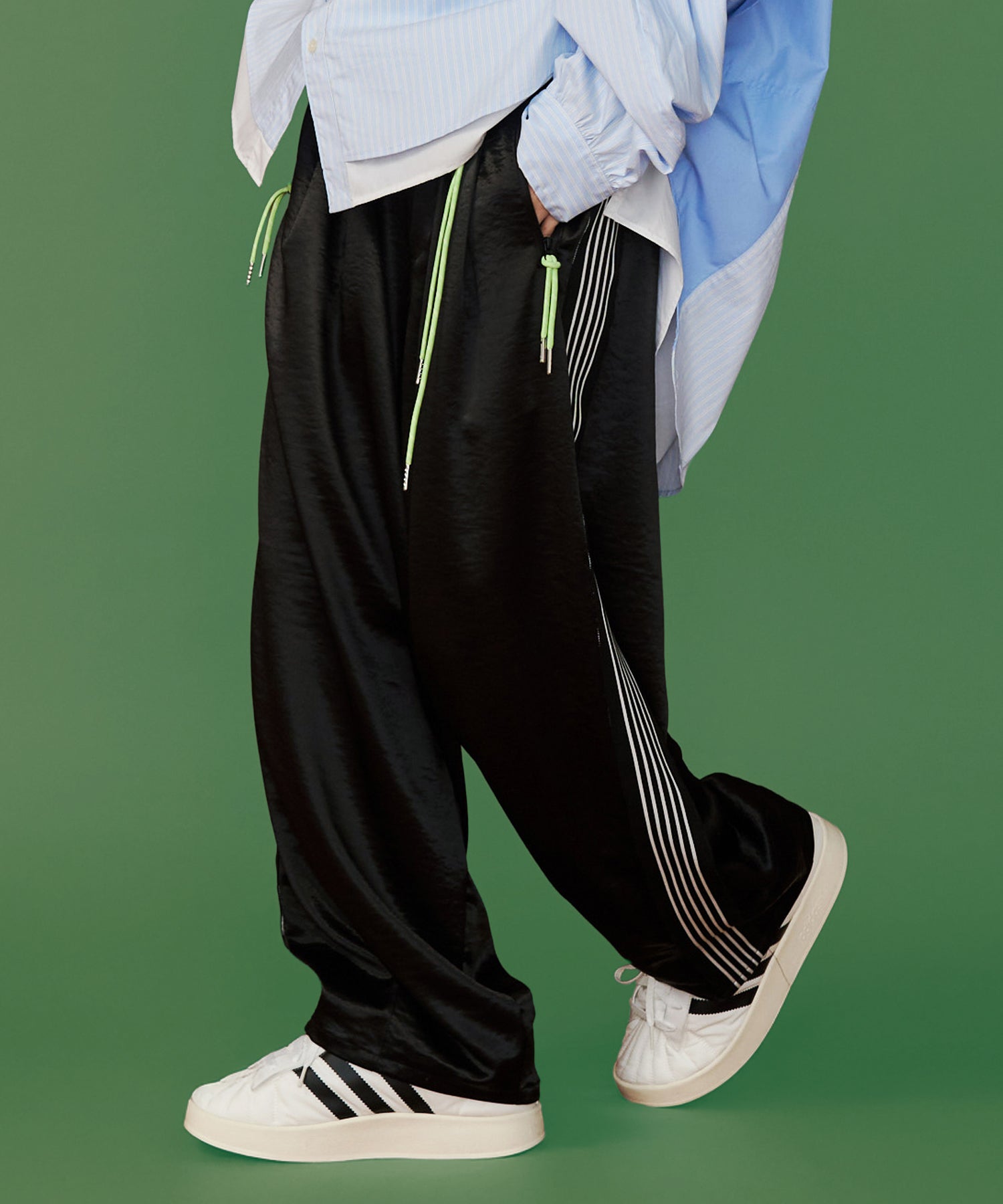 一部予約】SATIN LINE PANTS – seesew