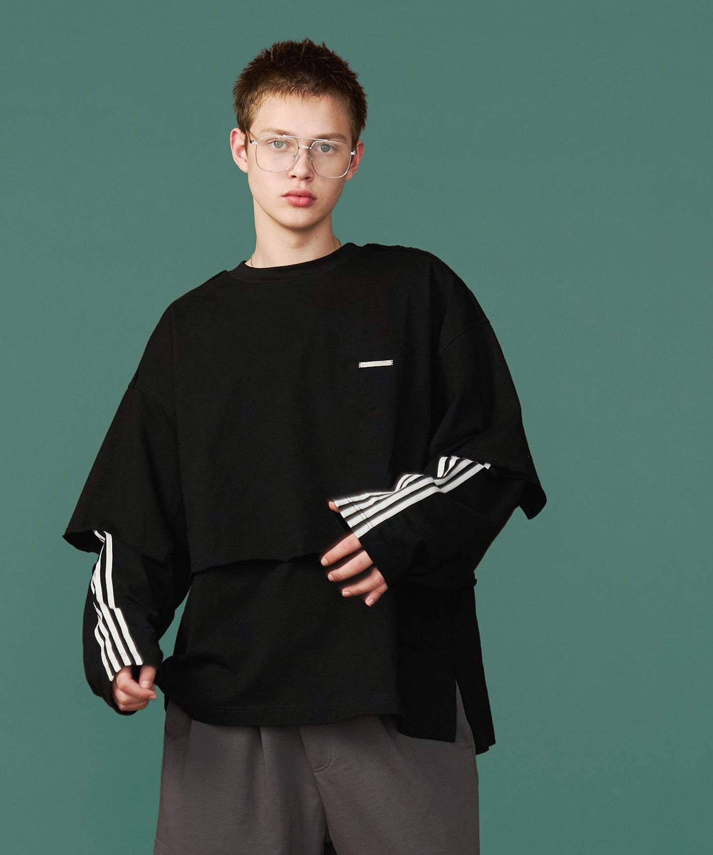 【予約商品】LAYERD LINE LONG TEE