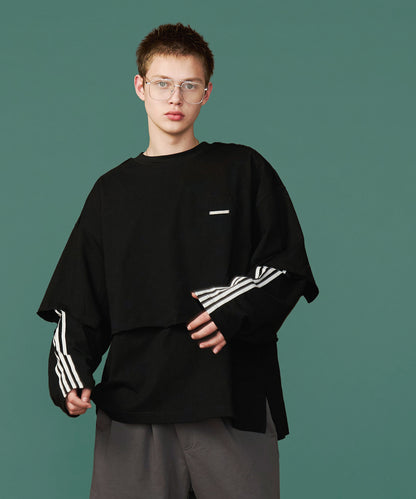 【予約商品】LAYERD LINE LONG TEE