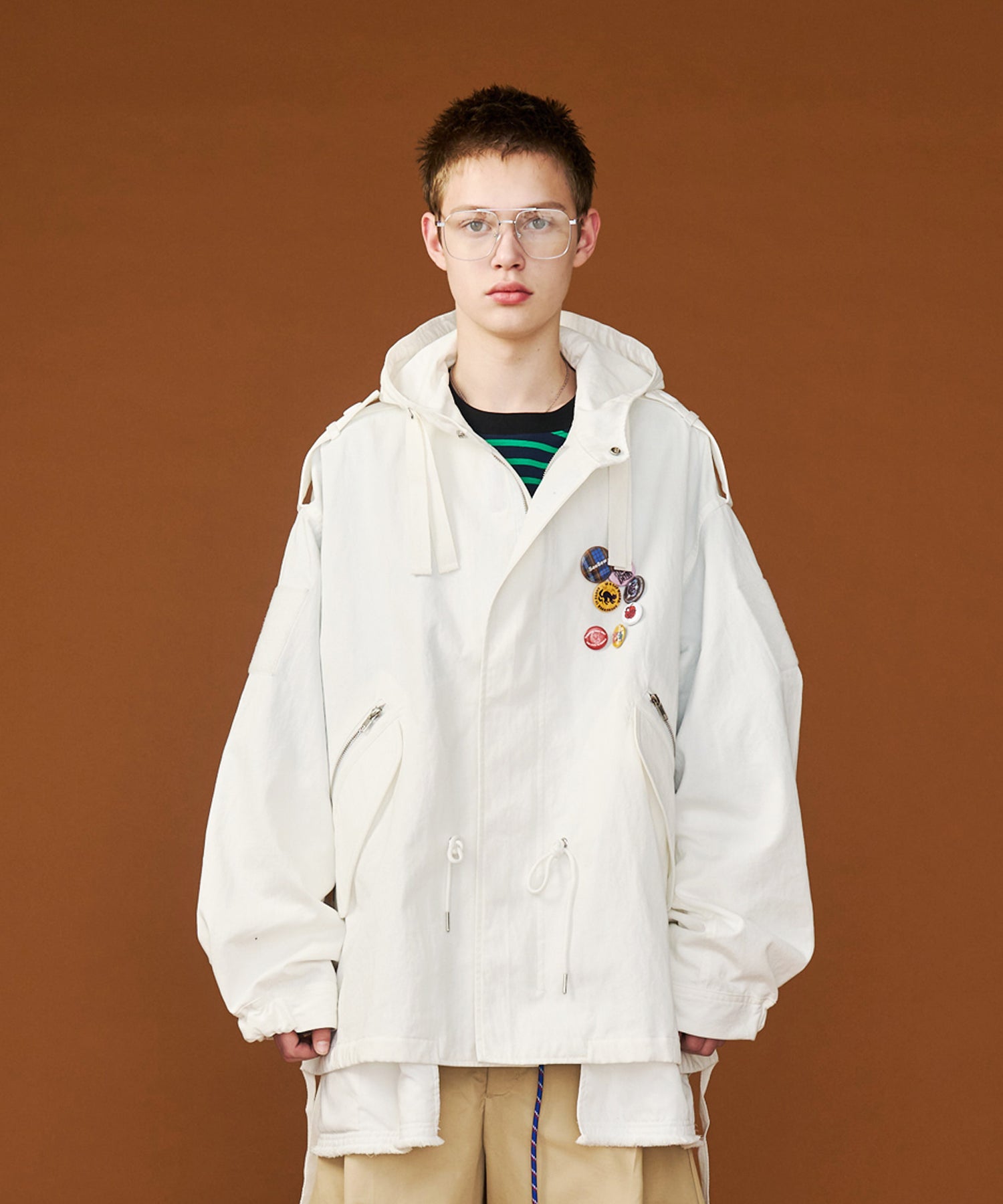 SHORT MODS BLOUSON with BADGE – seesew