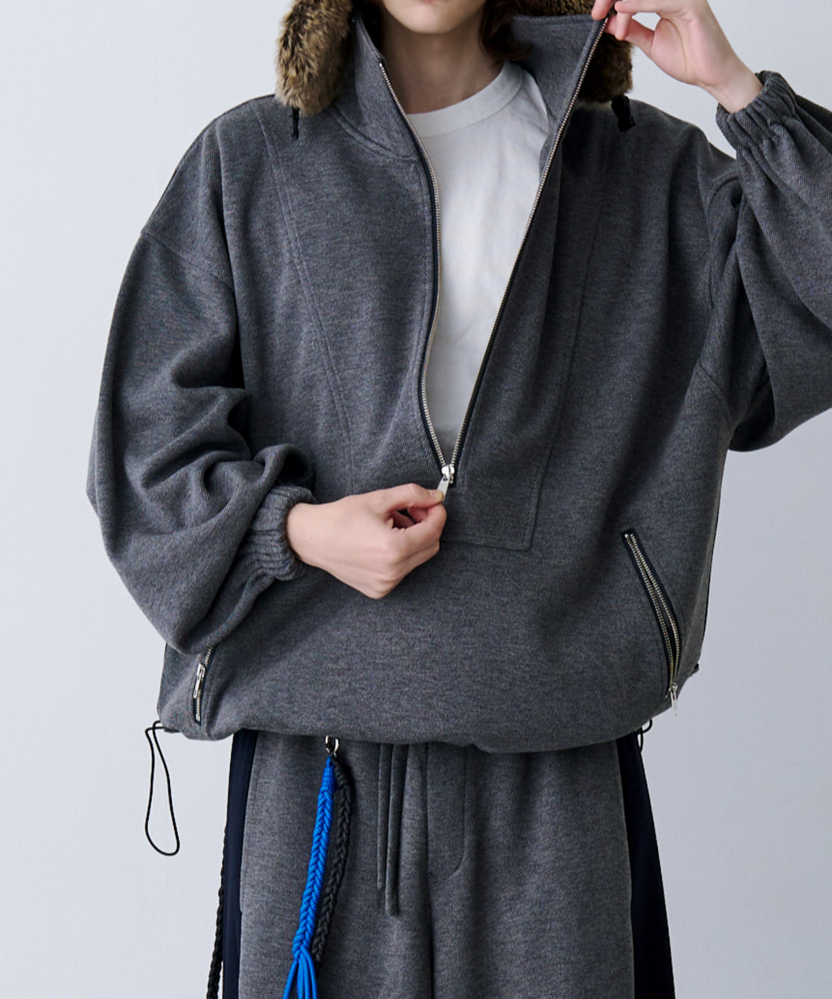 SOFTTEX HALF ZIP TOPS
