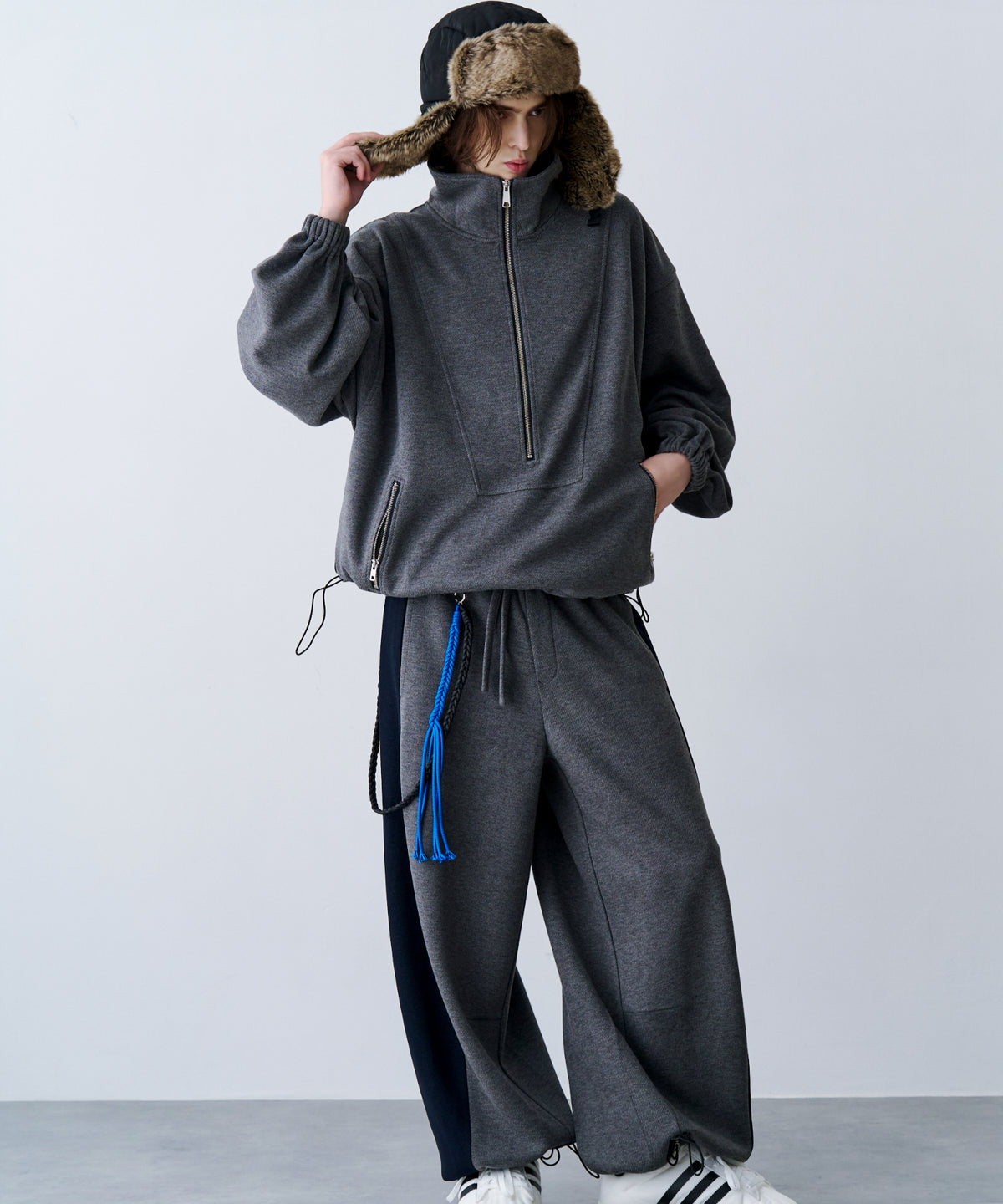 SOFTTEX HALF ZIP TOPS