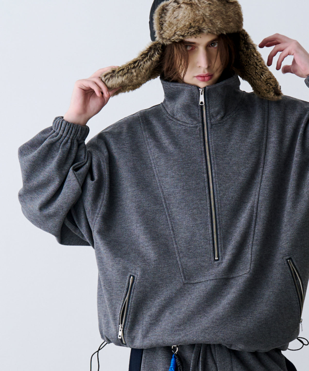 SOFTTEX HALF ZIP TOPS