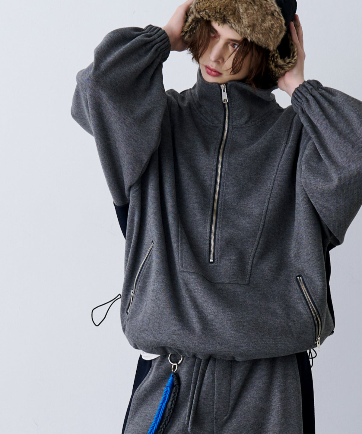 SOFTTEX HALF ZIP TOPS