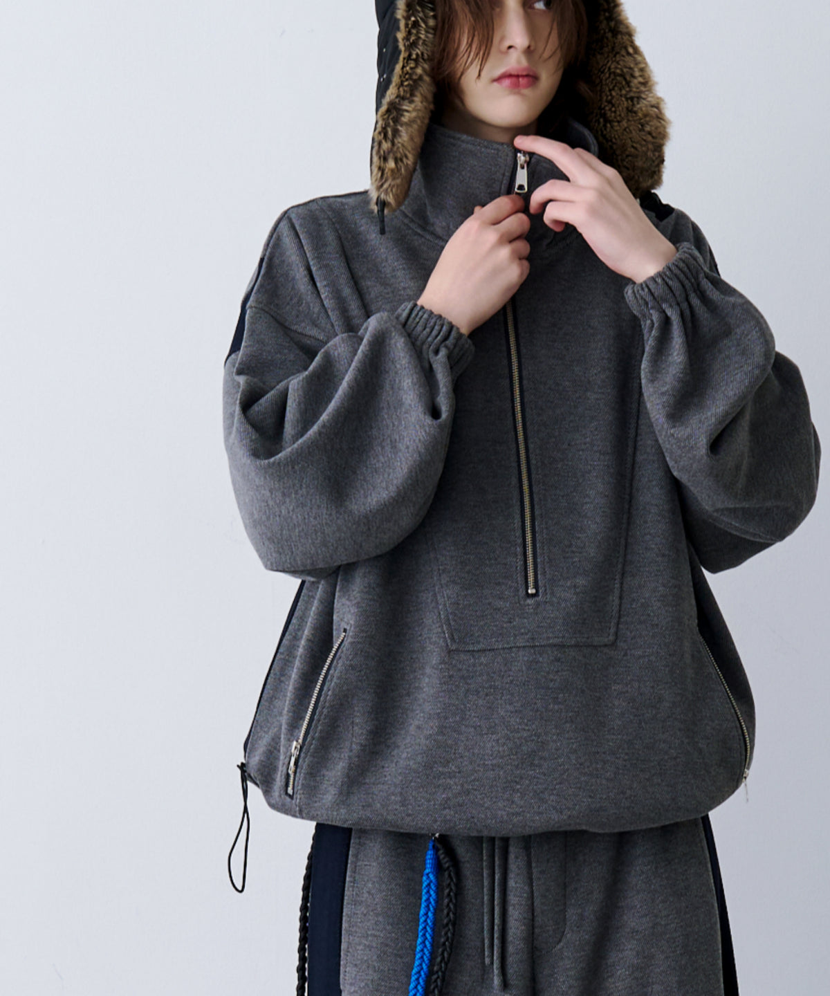 SOFTTEX HALF ZIP TOPS