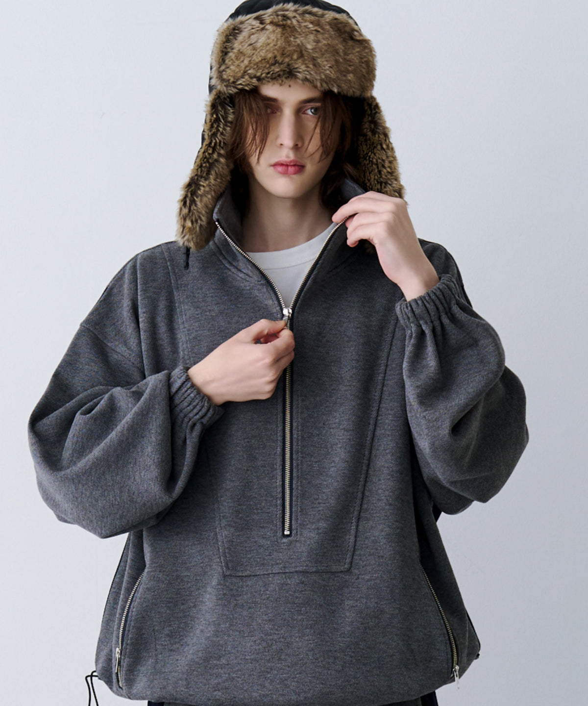 SOFTTEX HALF ZIP TOPS