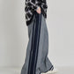 REVERSE DENIM WIDE PANTS