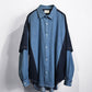 【予約商品】FAKE BLOCKING SHIRT