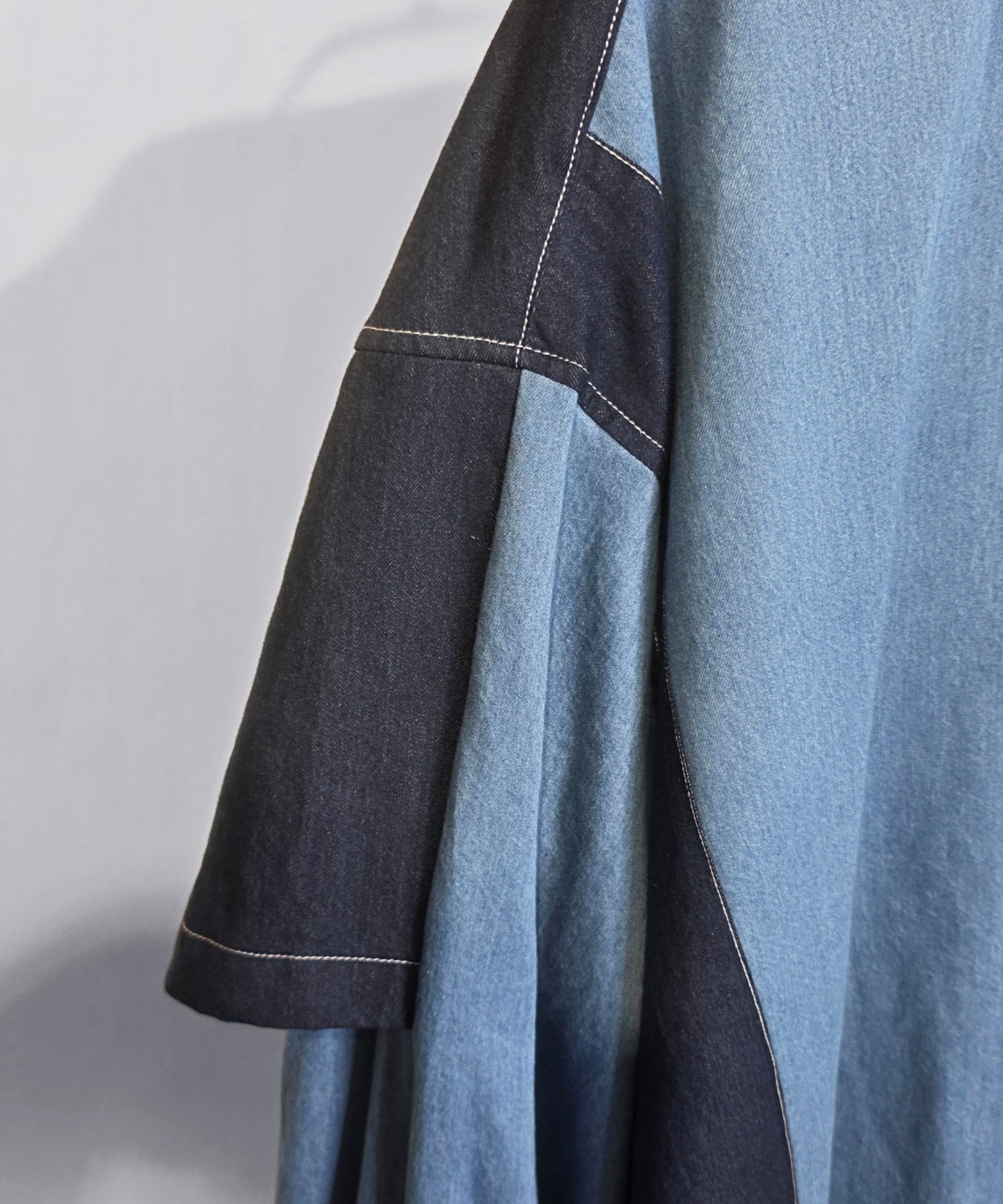 【予約商品】FAKE BLOCKING SHIRT