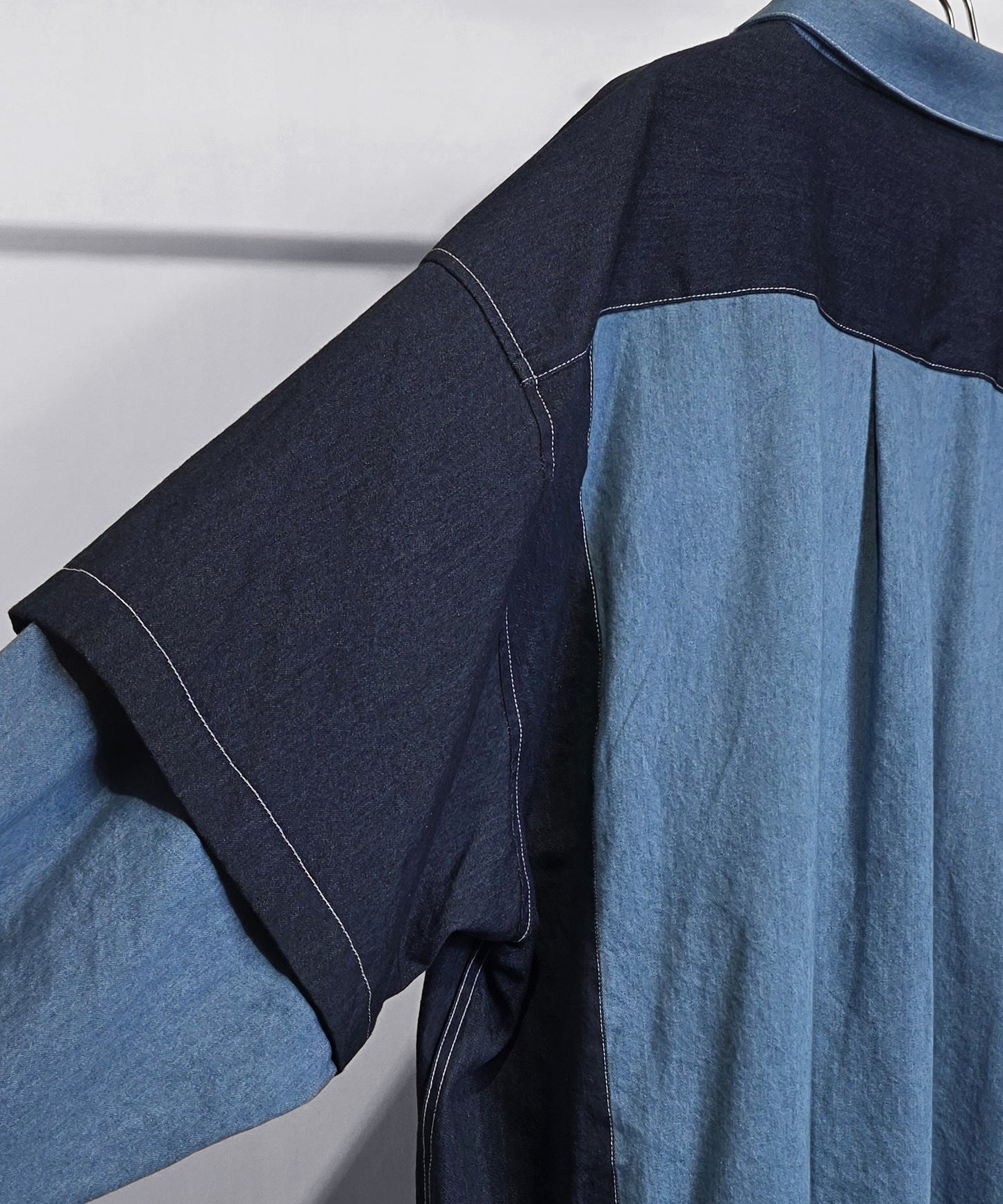 【予約商品】FAKE BLOCKING SHIRT