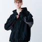 DAMAGE DESIGN ZIP HOODIE