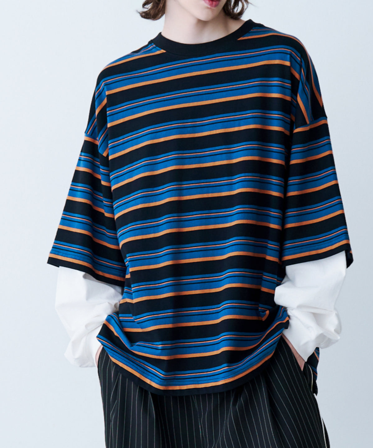 LAYERED BORDER TEE 2.0