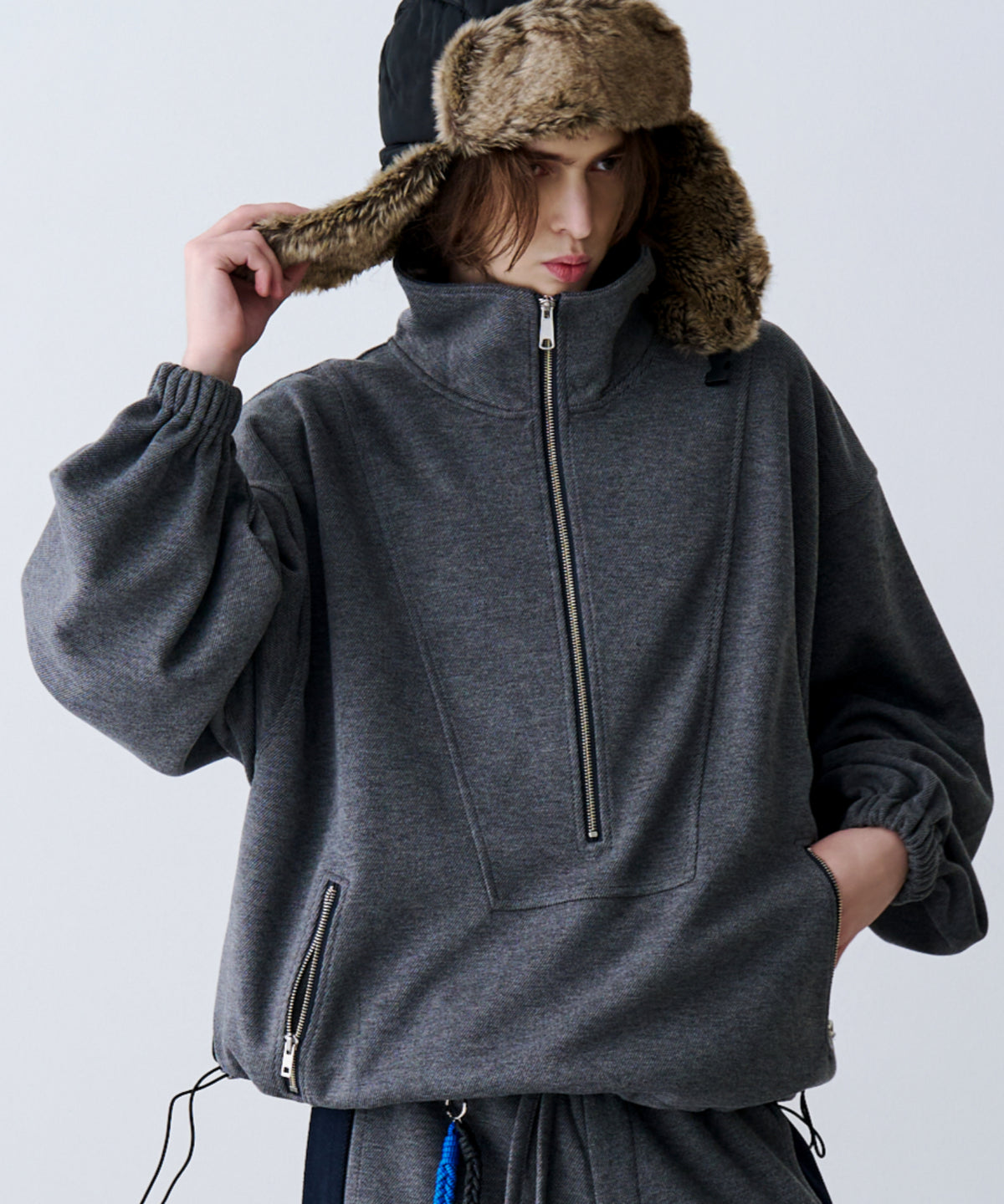 SOFTTEX HALF ZIP TOPS