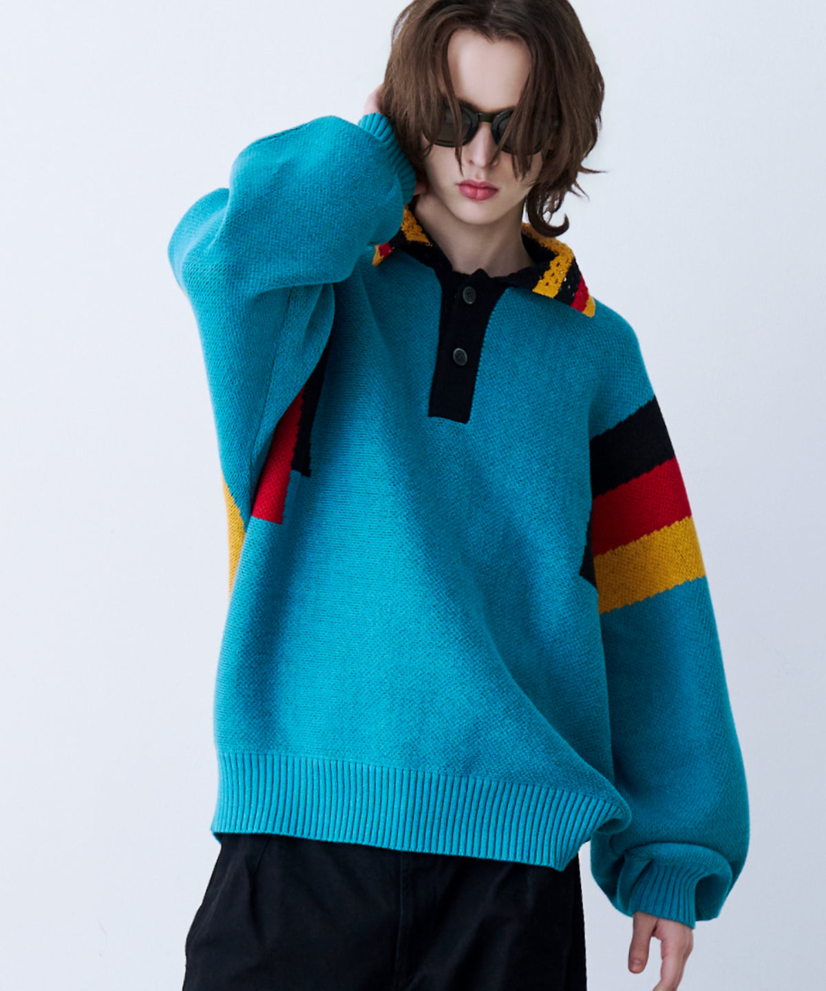 FOOTBALL KNIT POLO
