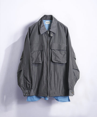 【予約商品】LAYERED ZIP SHIRT JACKET