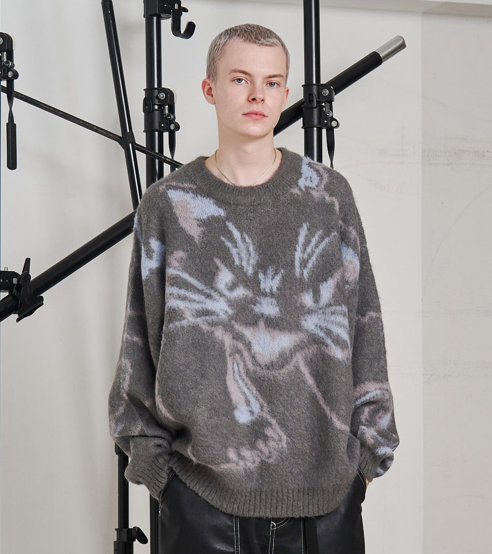 【一部予約】NEKOMATA SHAGGY KNIT