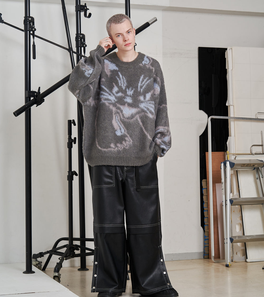 【一部予約】NEKOMATA SHAGGY KNIT