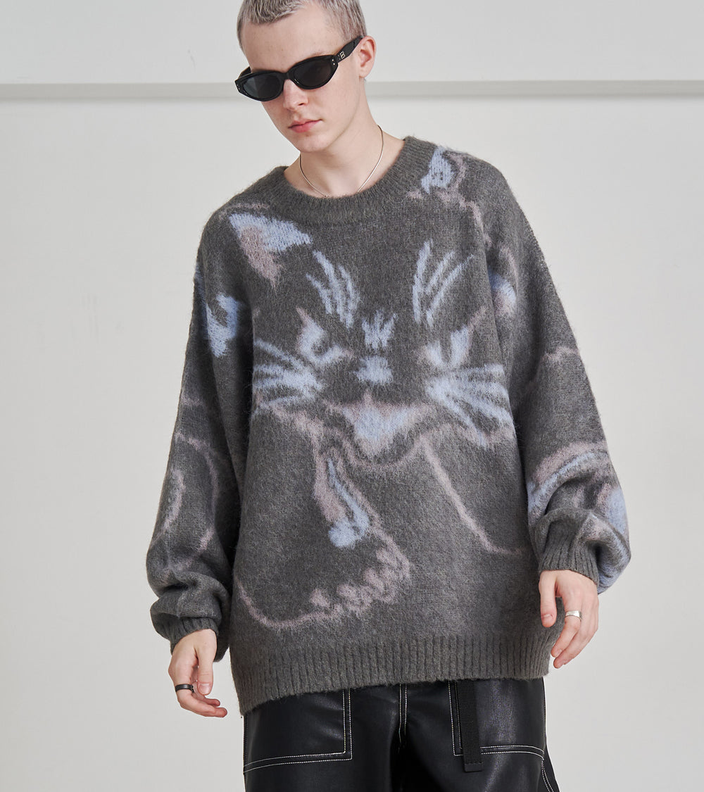 【一部予約】NEKOMATA SHAGGY KNIT