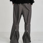 2-ZIP BONTAGE WIDE PANTS