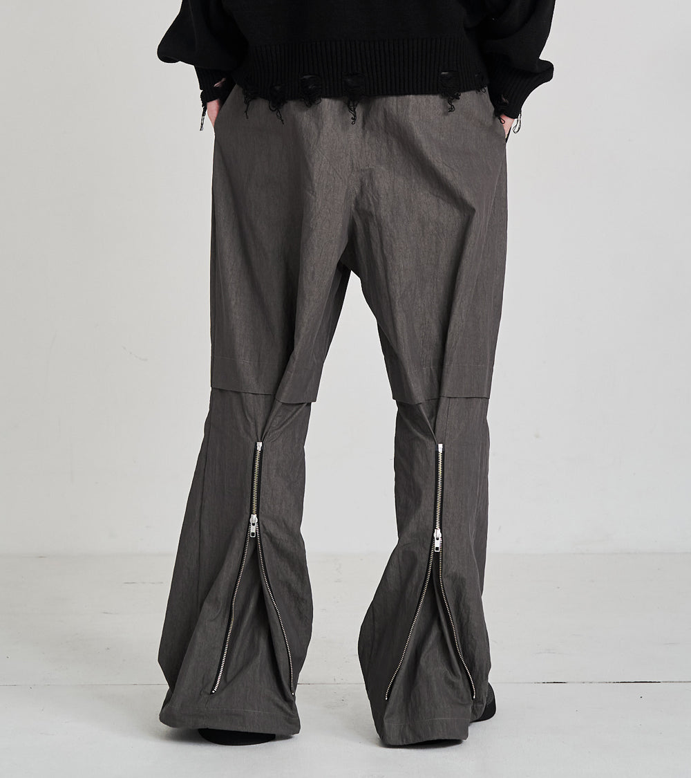 2-ZIP BONTAGE WIDE PANTS