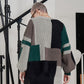 【再販 一部予約商品】MIXYARN PATCHWORK KNIT