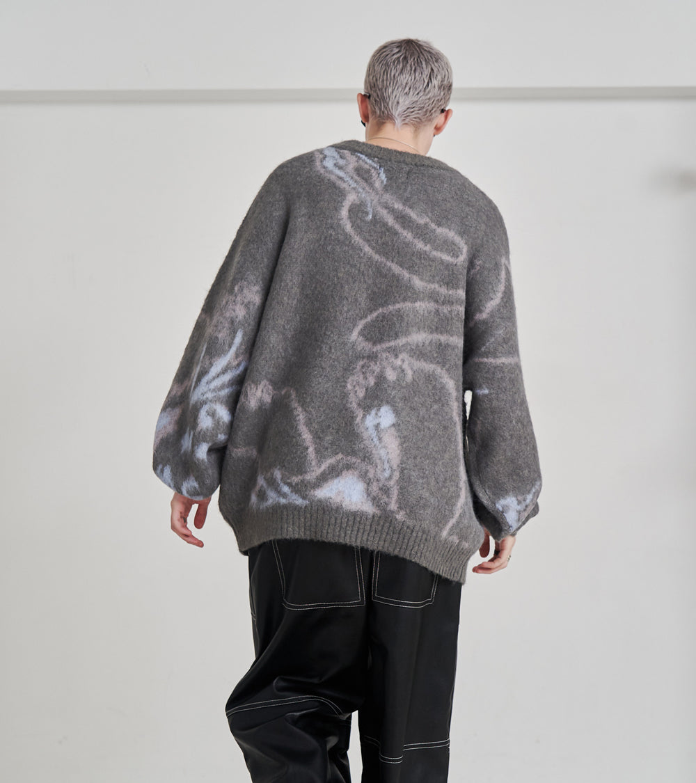 【一部予約】NEKOMATA SHAGGY KNIT