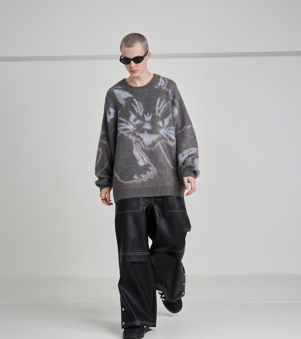 【一部予約】NEKOMATA SHAGGY KNIT