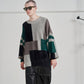 【再販 一部予約商品】MIXYARN PATCHWORK KNIT