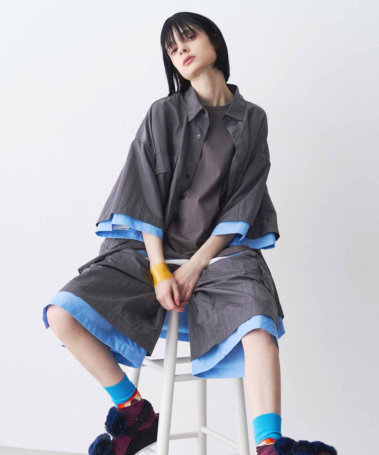 SALE】LAYERED H/S BOX SHIRTS – seesew