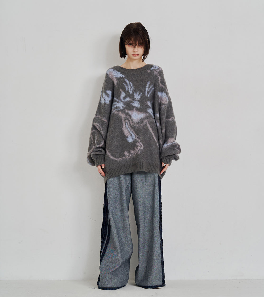 【一部予約】NEKOMATA SHAGGY KNIT