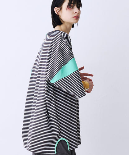 【SALE】BLOCKING BORDER TEE