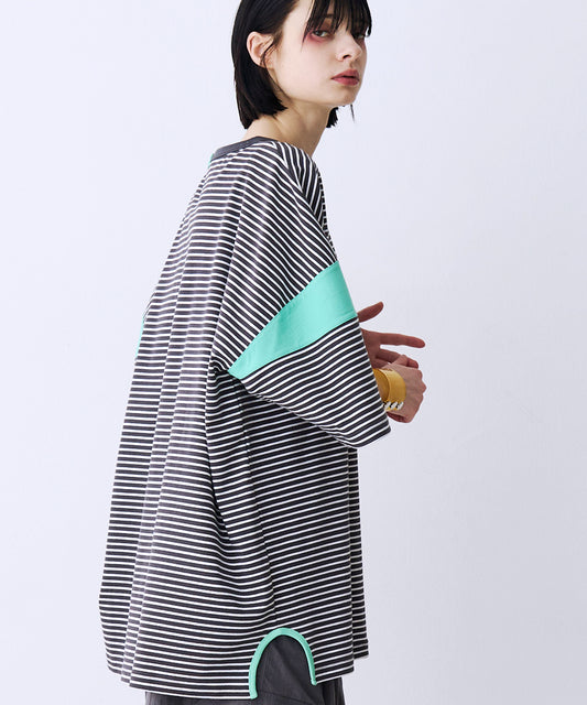 【予約商品】BLOCKING BORDER TEE