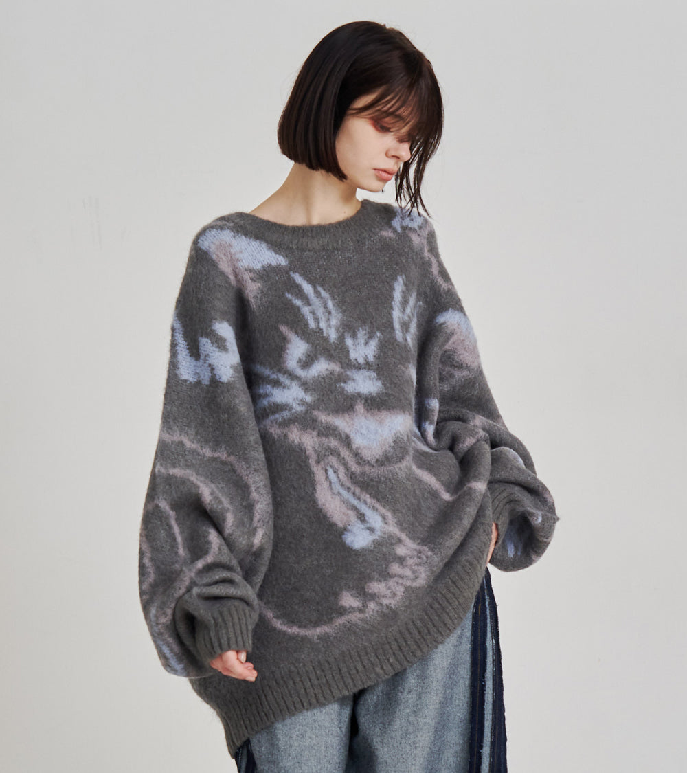 【一部予約】NEKOMATA SHAGGY KNIT