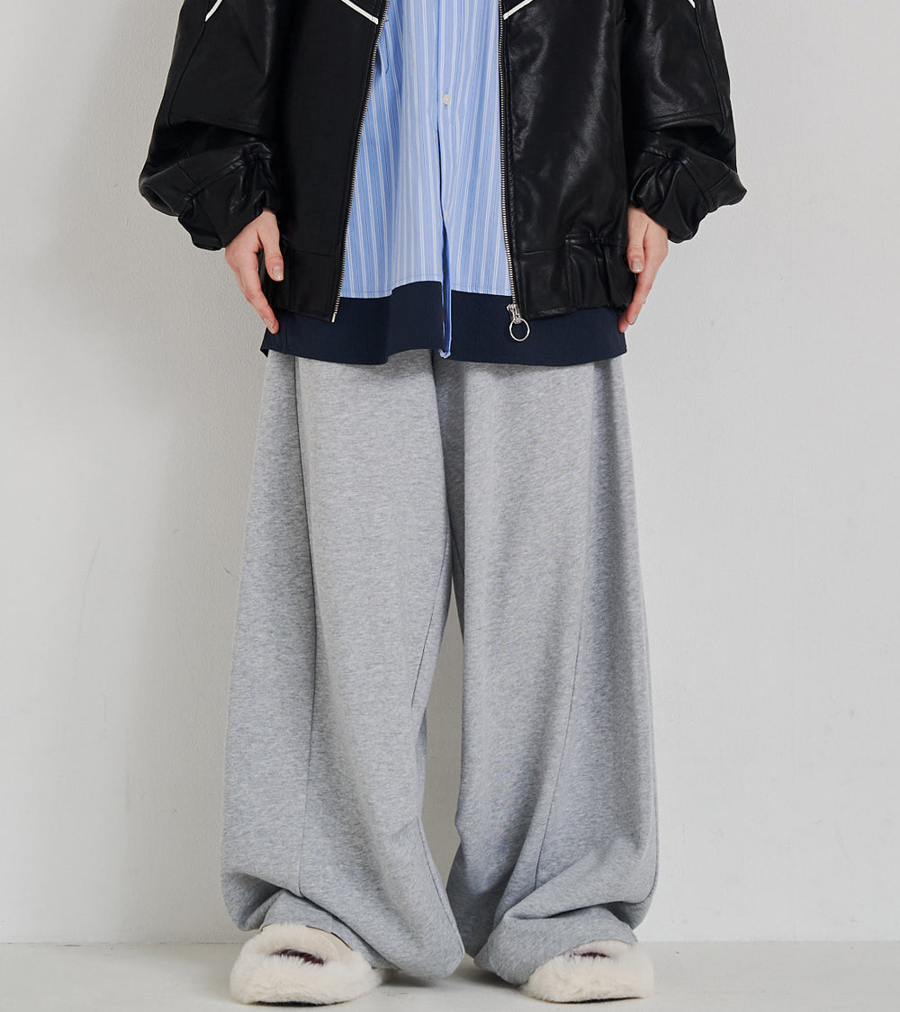 PANEL LINE SWEAT PANTS