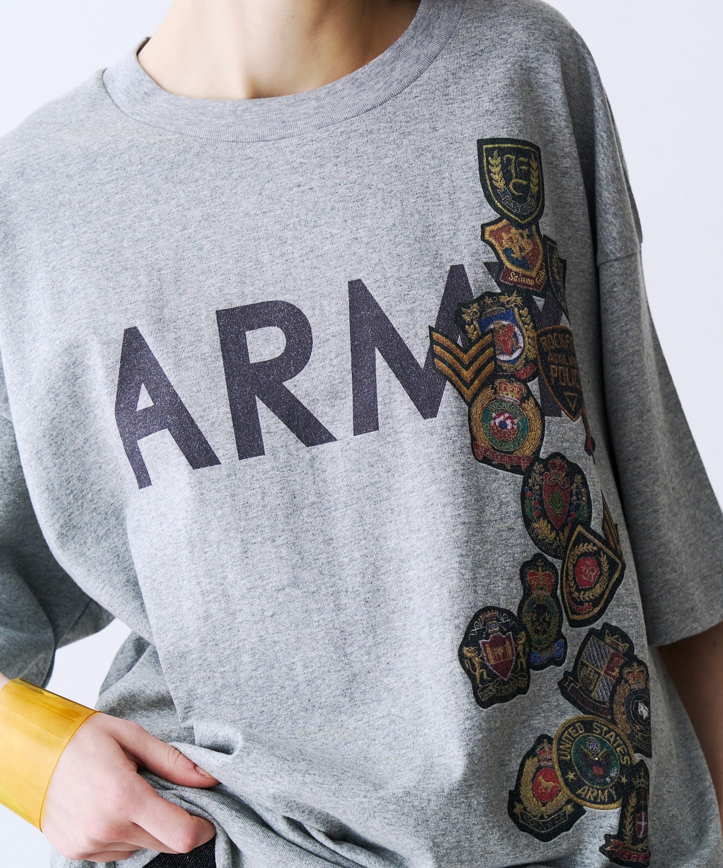 ARMY WAPPEN PRINT TEE
