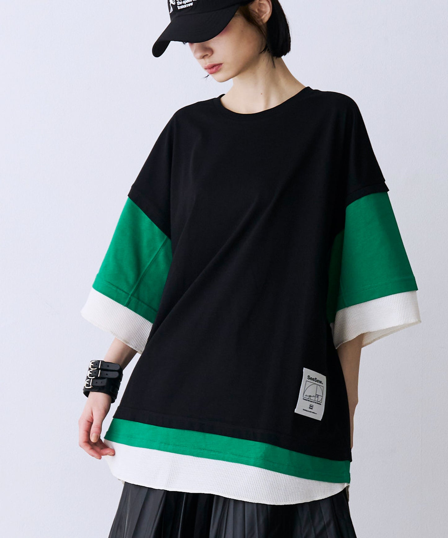 THREE LAYER TEE