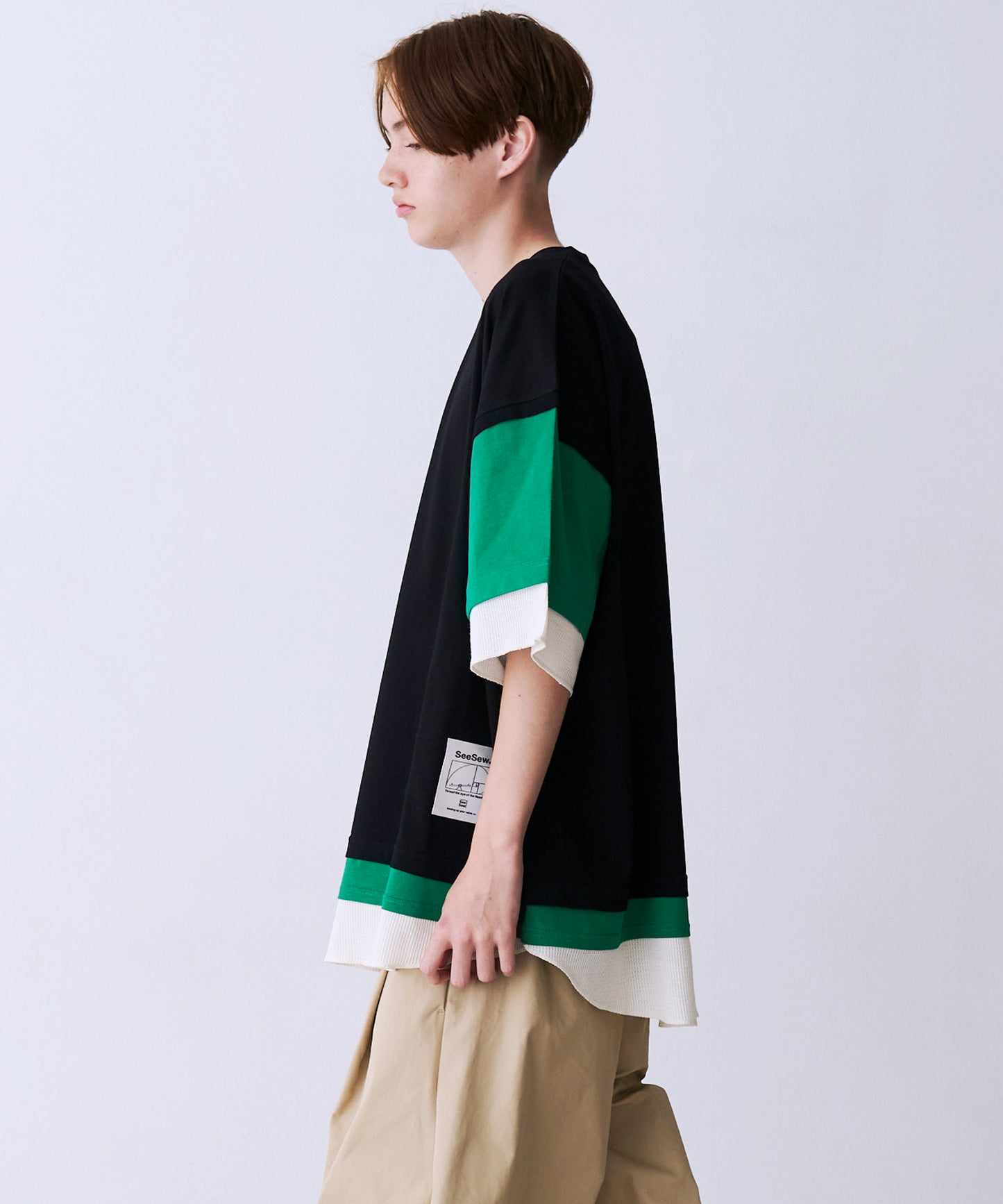 THREE LAYER TEE