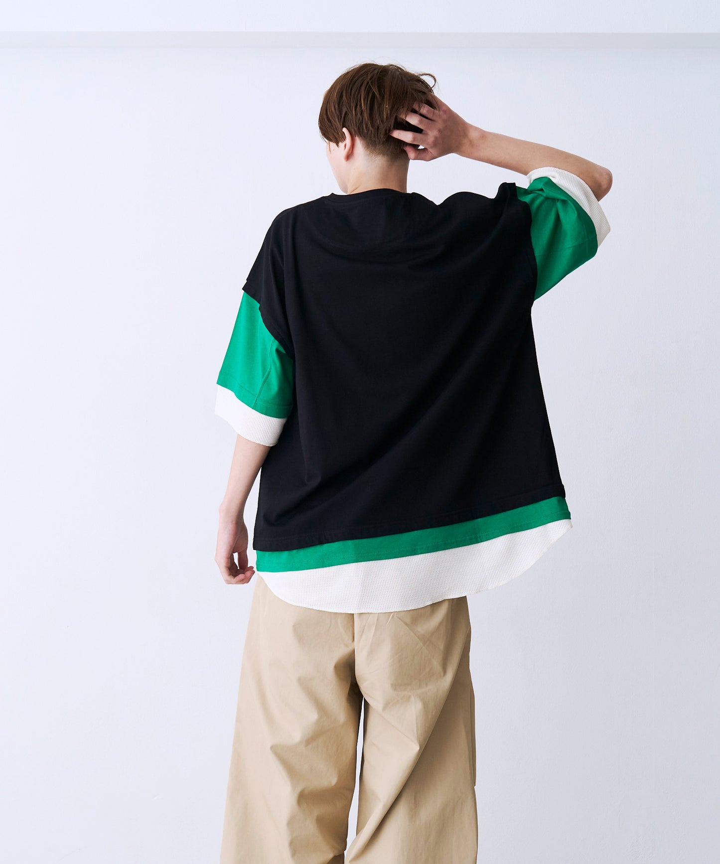 THREE LAYER TEE