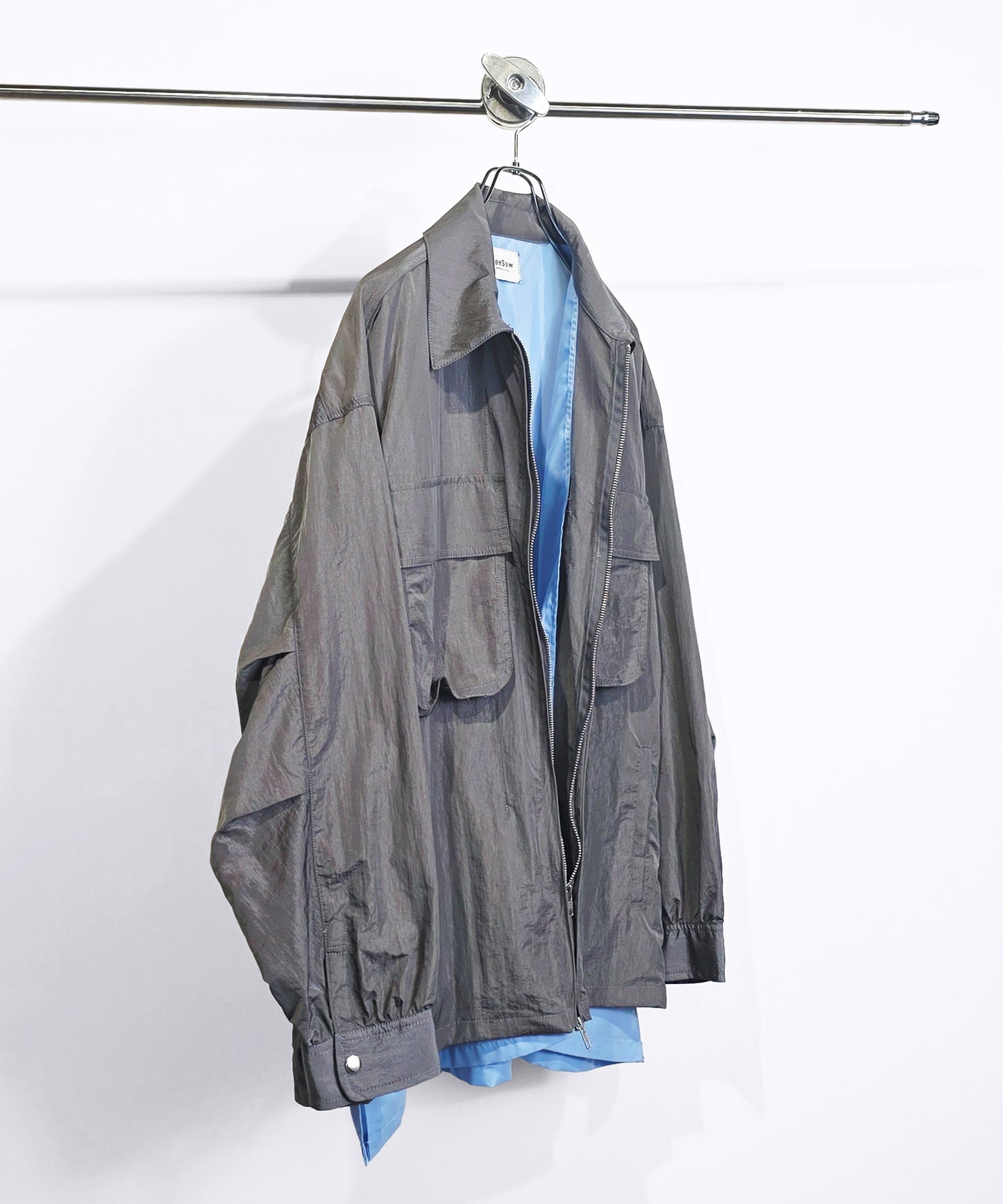 【予約商品】LAYERED ZIP SHIRT JACKET