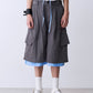 【一部予約】LAYERD WIDE SHORTPANTS