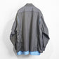 【予約商品】LAYERED ZIP SHIRT JACKET