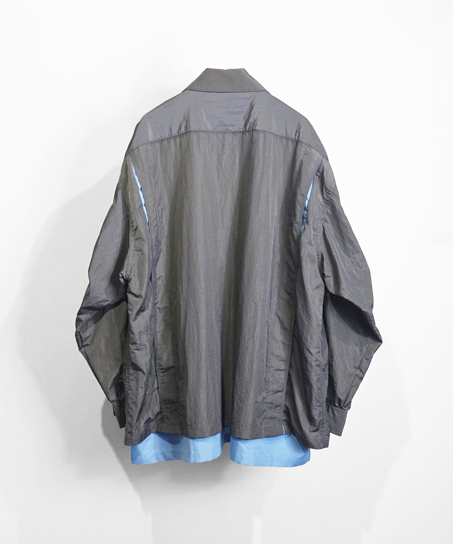 【予約商品】LAYERED ZIP SHIRT JACKET