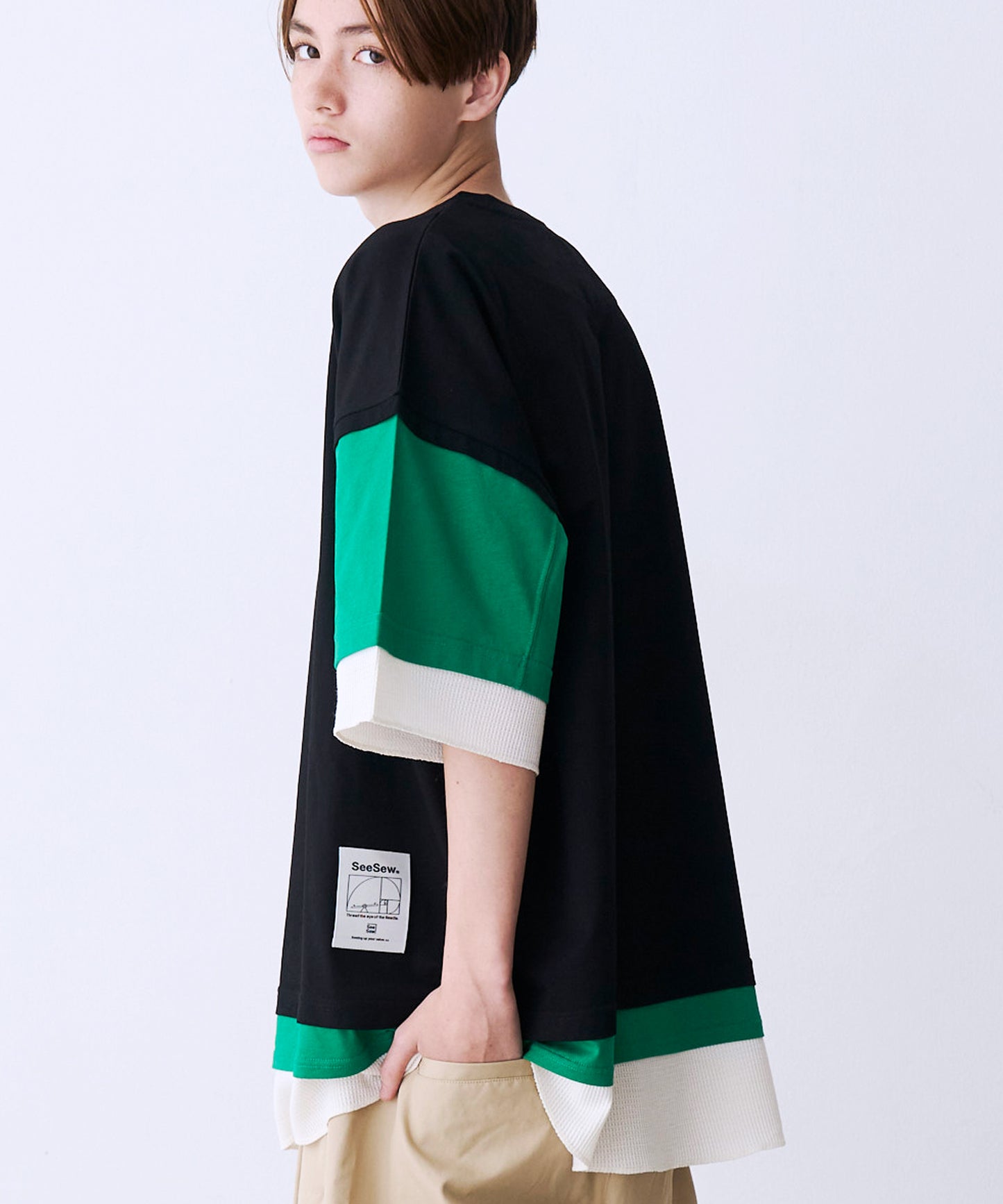 THREE LAYER TEE
