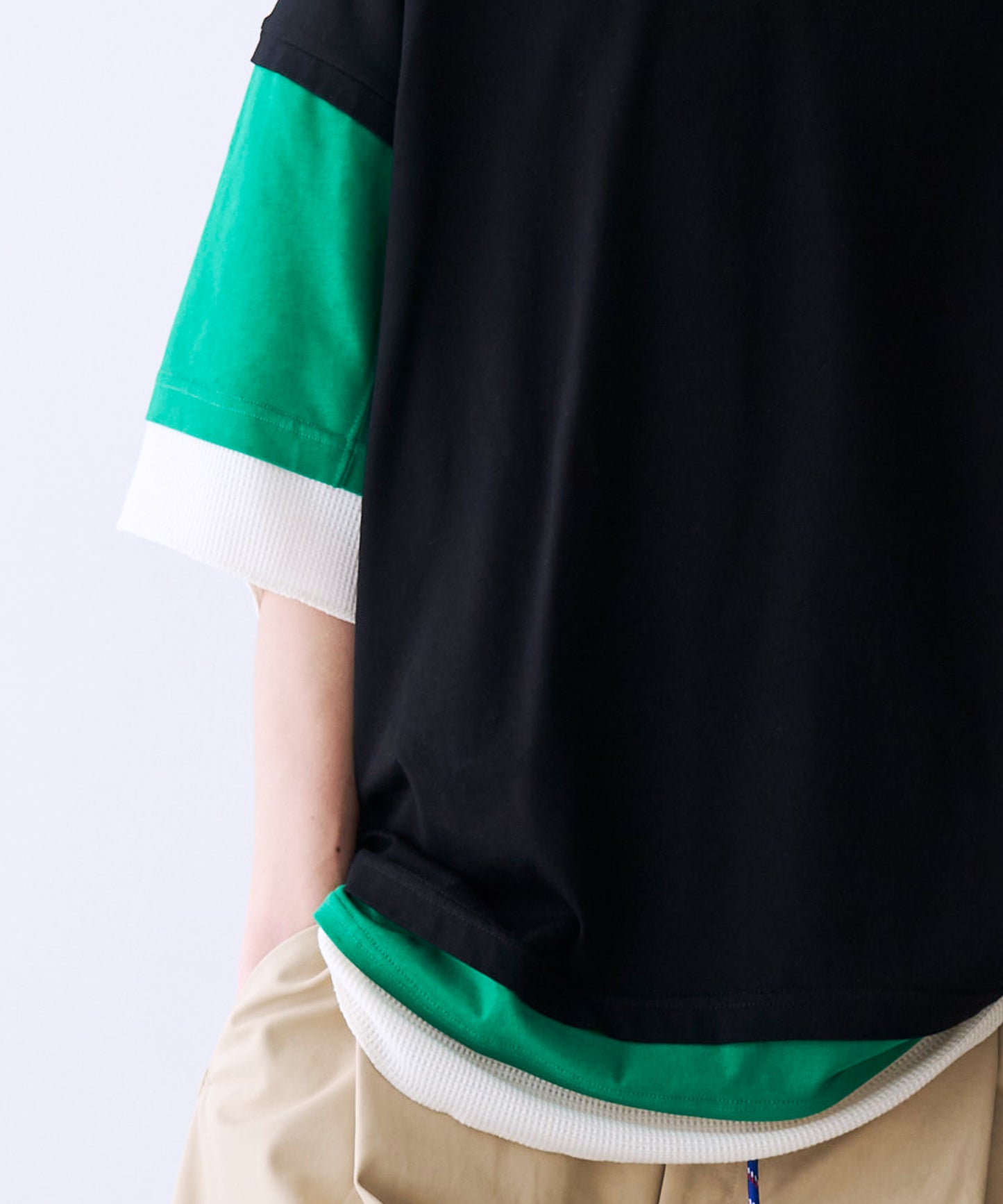 THREE LAYER TEE