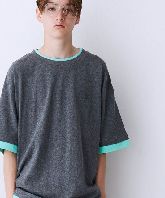 【予約商品】FAKE LAYERD LOGO TEE