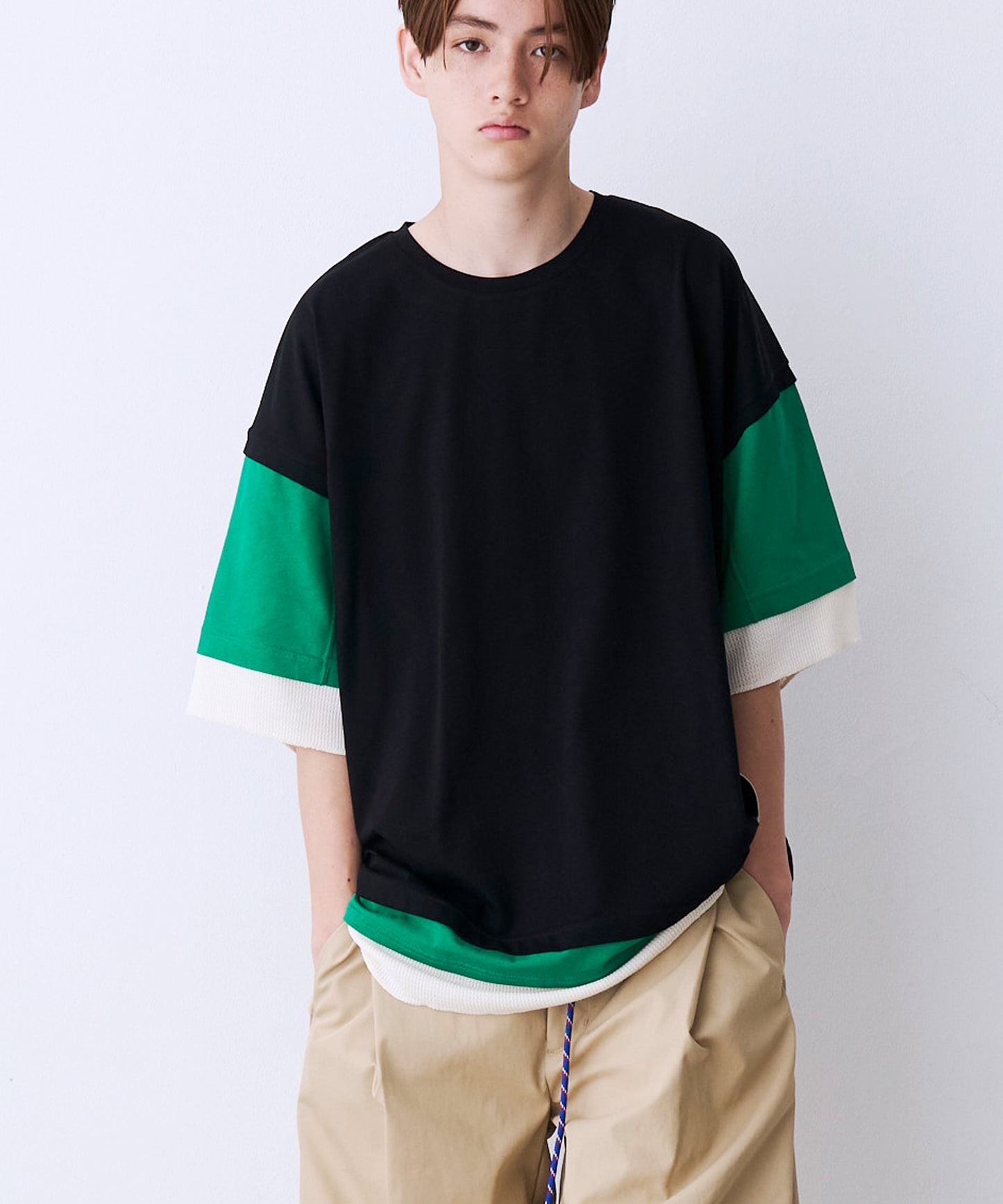 THREE LAYER TEE