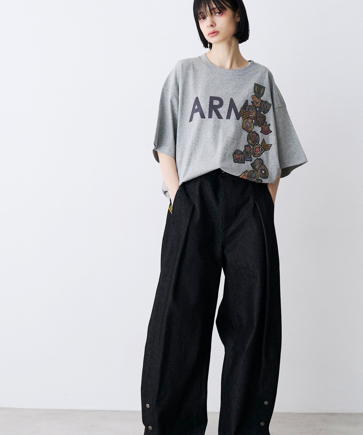 ARMY WAPPEN PRINT TEE