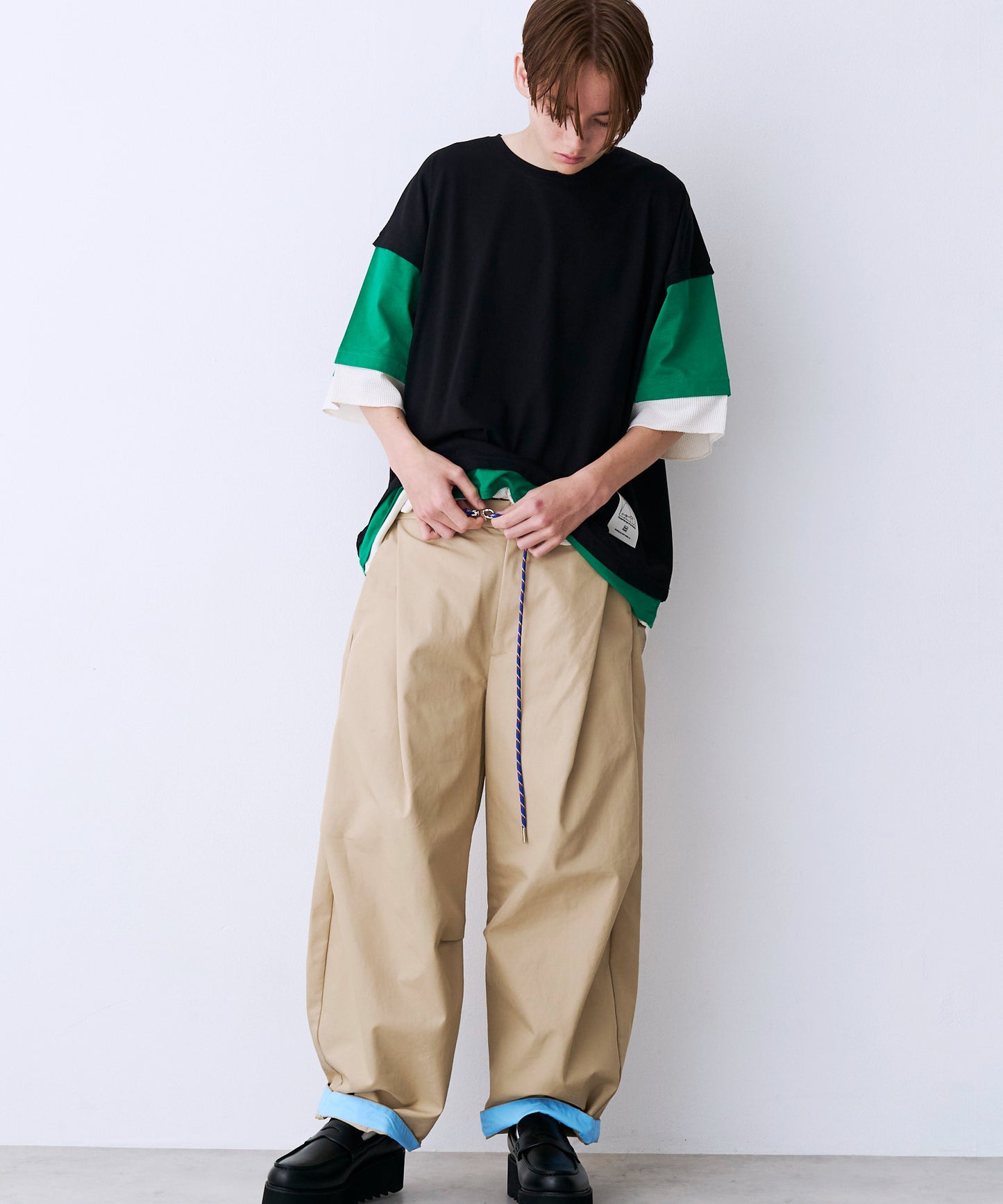 THREE LAYER TEE